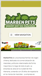 Mobile Screenshot of marbenpets.cl